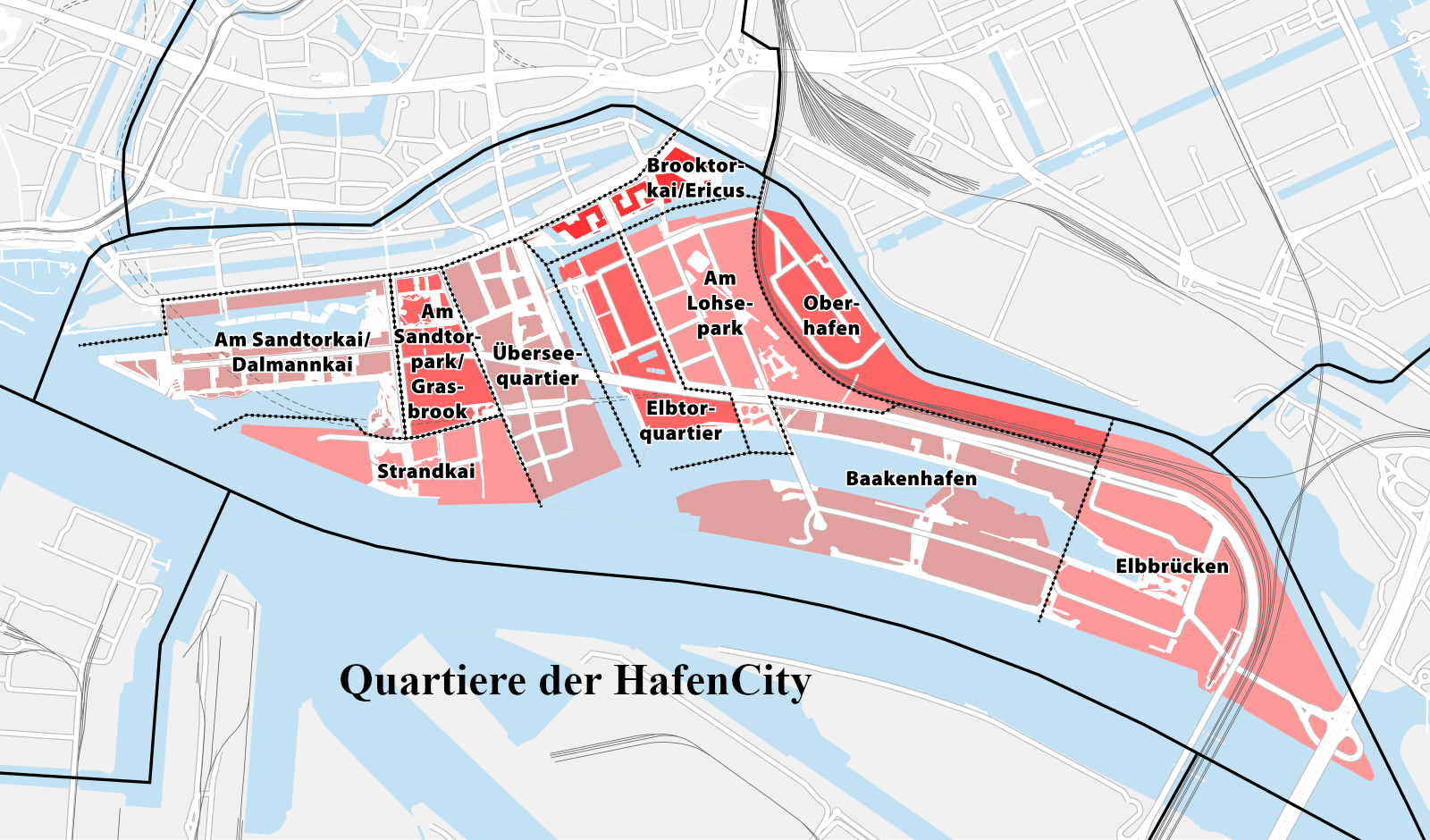 Quartiere HafenCity (aus Wikipedia)